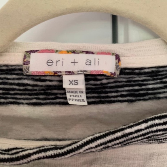 Anthropologie Eri + Ali Saborie Pullover Sweater striped - Picture 6 of 8